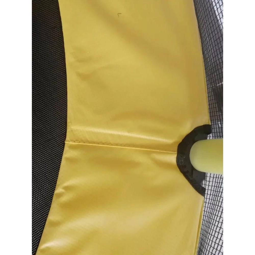 Батут дитячий Atleto з сіткою 152 см Жовтий (21000100) - фото 7