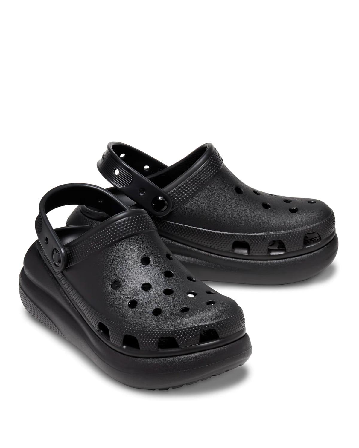 Кроксы женские Crocs Classic Crush Clog M6W8 р. 38 24,5 см Black (207521) - фото 3