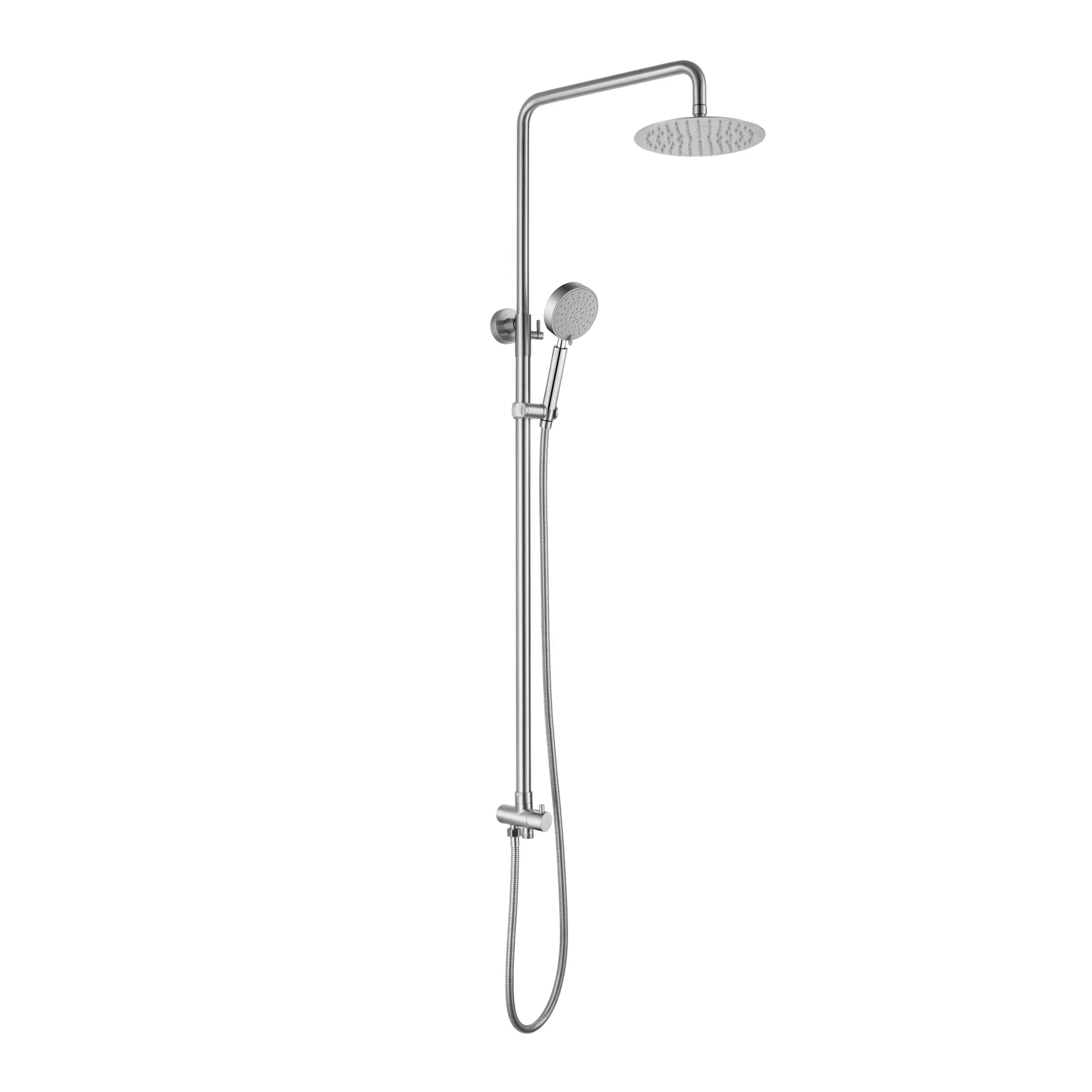 Стійка душова універсальна Lidz Aria 1120 на два споживачі Nickel (LDARI1120NKS46112)