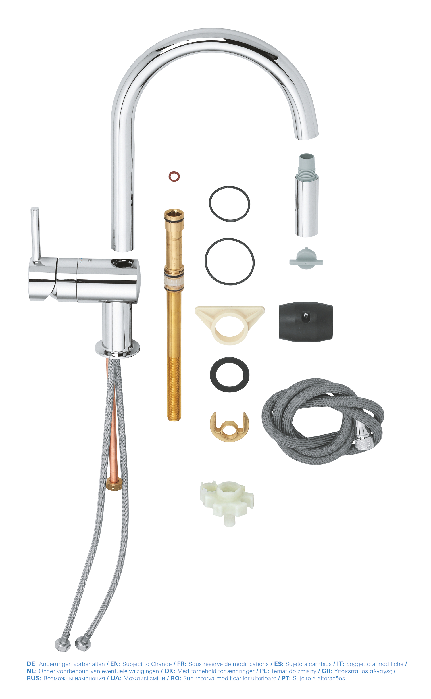 Смеситель для кухни Grohe Minta (32321002) - фото 4 Смеситель для кухни Grohe Minta (32321002) - фото 4