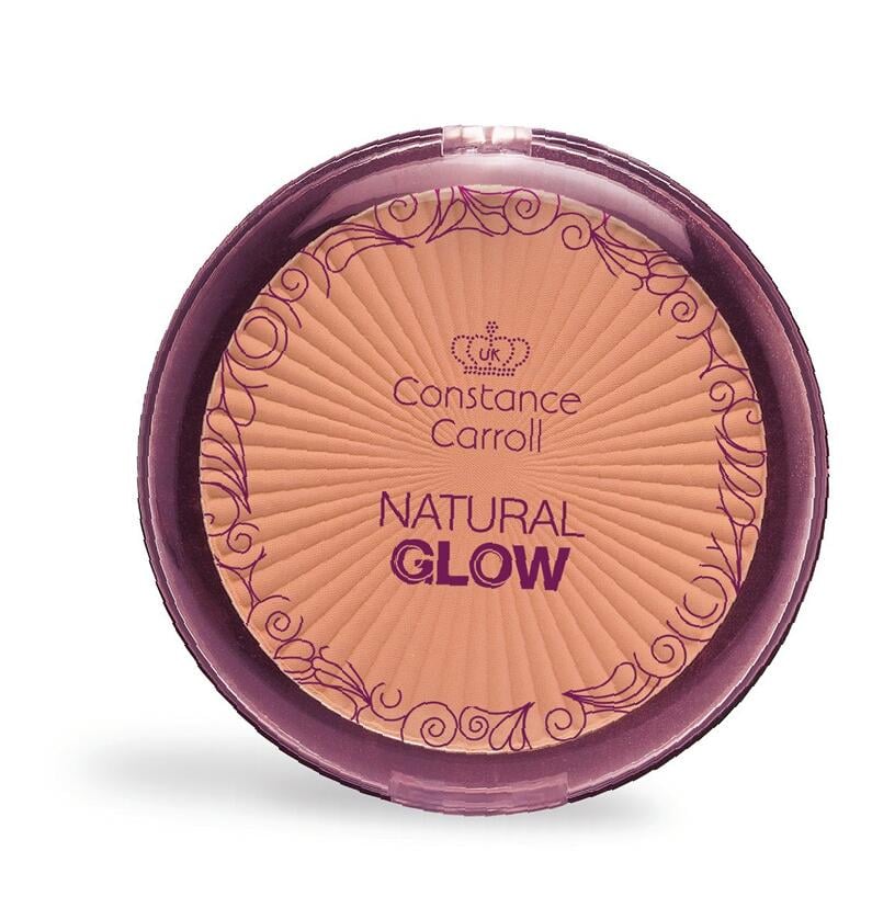 Пудра компактна Constance Carroll Natural Glow с блесками 03 10 г Bronze glow (5021371626953)