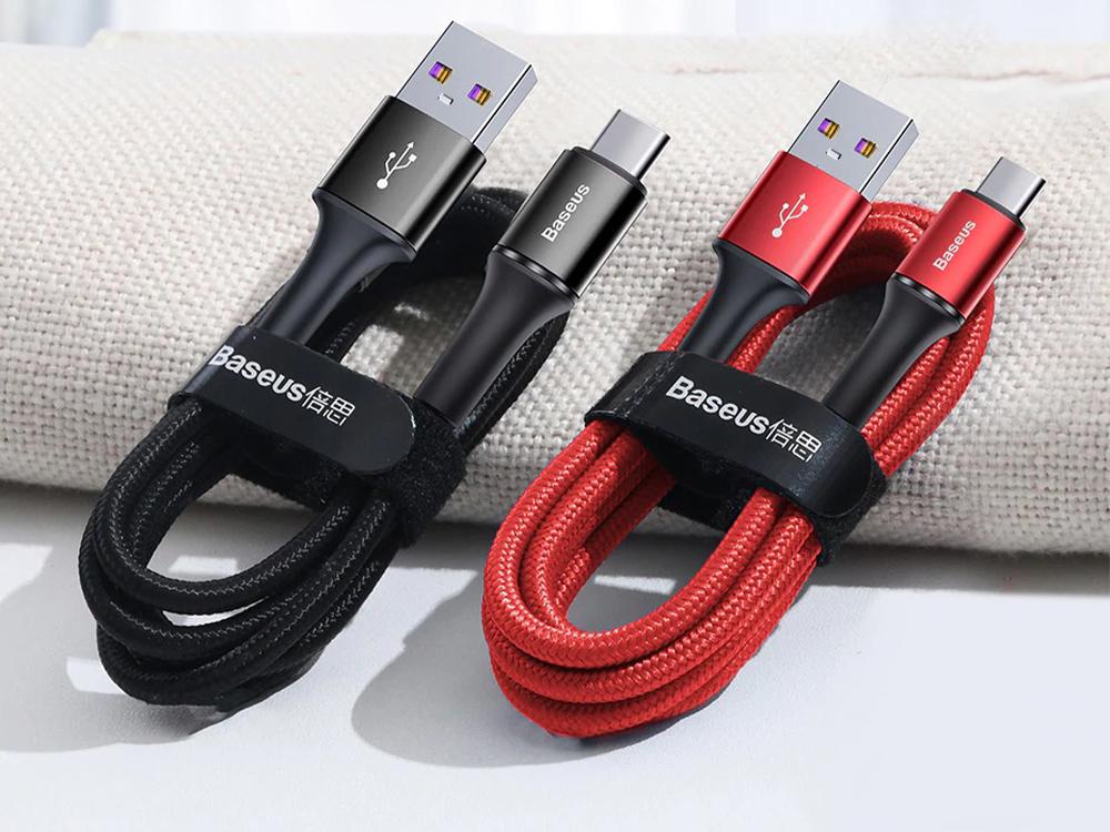 Кабель BASEUS USB Type C 3A 40 Вт (1007-321-01) - фото 8