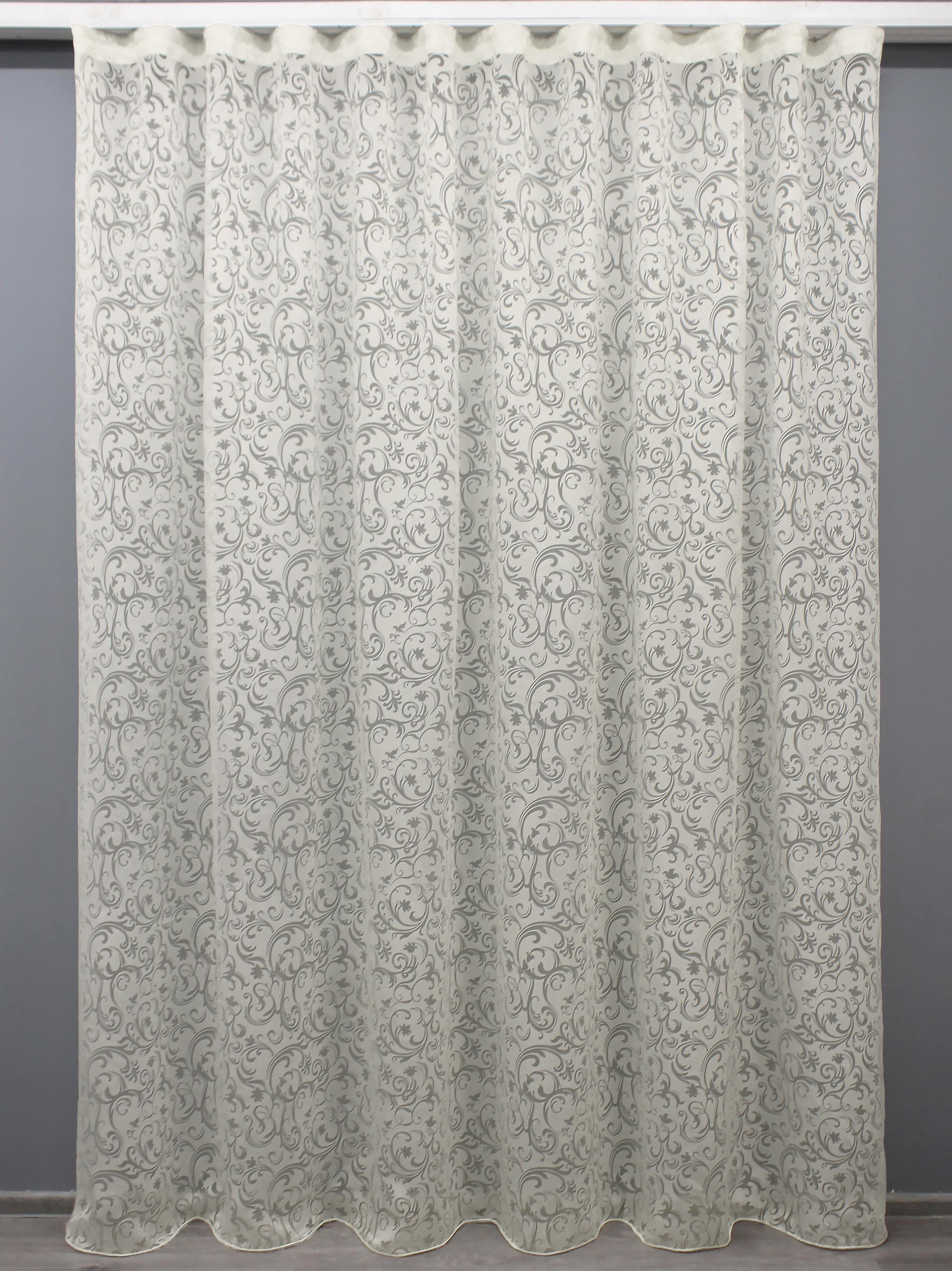 Тюль VR-Textil 1439т Органза с принтом 300х270 см Бежевый (42-0277) Тюль VR-Textil 1439т Органза с принтом 300х270 см Бежевый (42-0277)