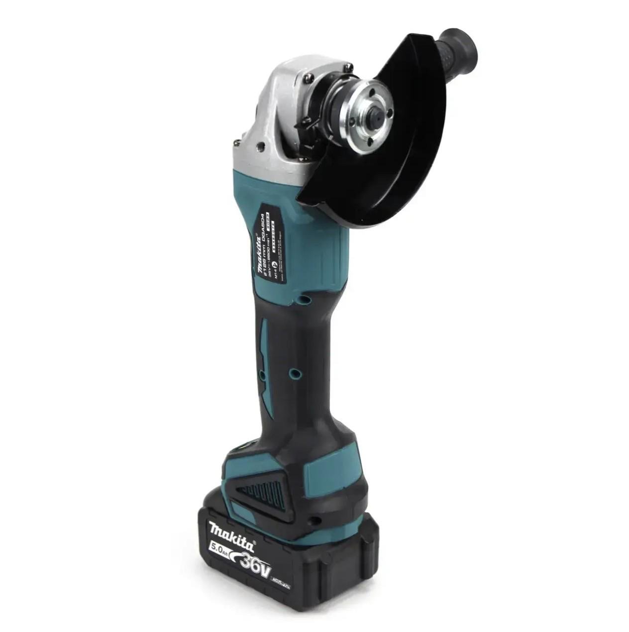 Набор инструментов Makita 36V Гайковерт DTW301/Болгарка DGA504 2в1 с аккумулятором Черный - фото 2 Набор инструментов Makita 36V Гайковерт DTW301/Болгарка DGA504 2в1 с аккумулятором Черный - фото 2