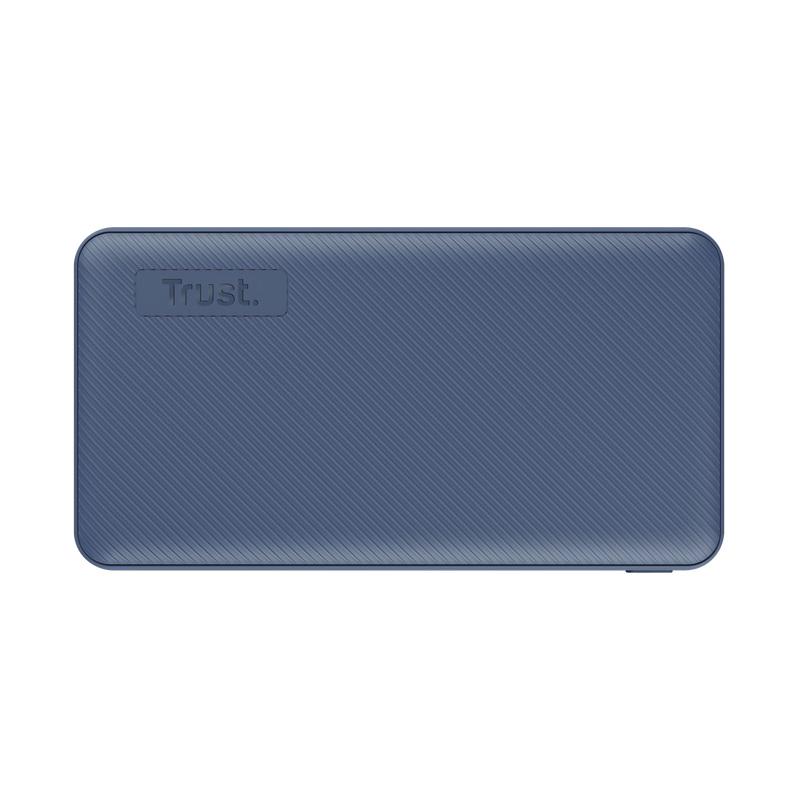 Портативний зарядний пристрій Trust Primo ECO Powerbank 10000 mAh Блакитний (25028) - фото 4