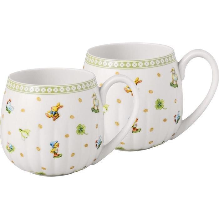 Набор кружек Villeroy & Boch Easter Delight с ручкой 2 шт. 350 мл (2678006)
