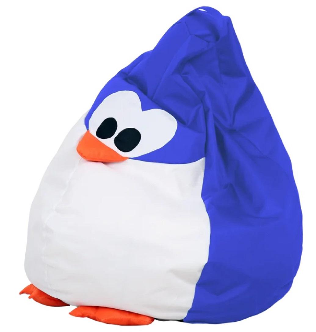 Крісло мішок Пінгвін 90х130 см Синій (31259-Нов) - фото 2 Крісло мішок Пінгвін 90х130 см Синій (31259-Нов) - фото 2
