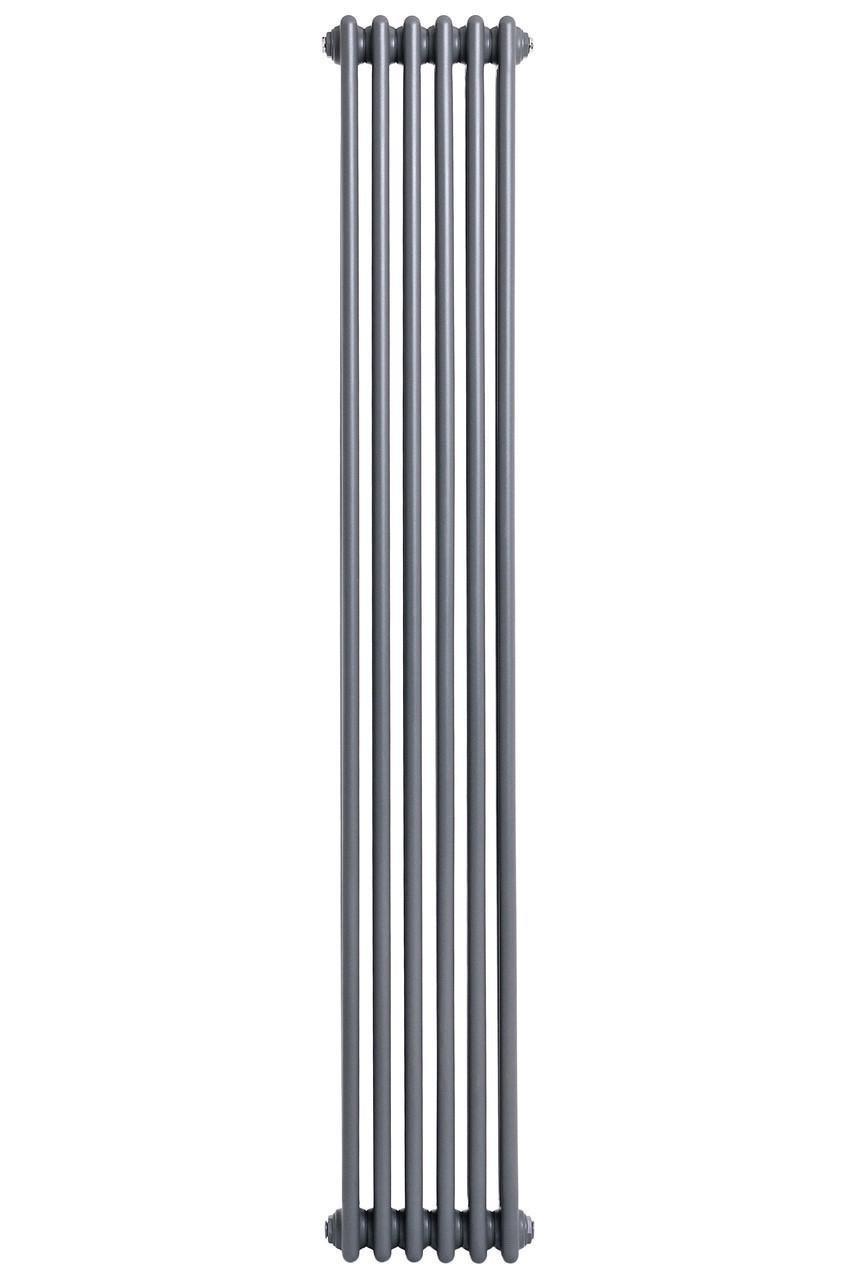 Радиатор дизайнерский вертикальный ARTTIDESIGN Bari II 1800x290 мм Серый матовый (AD-BR.II.6.180,29.5.G)