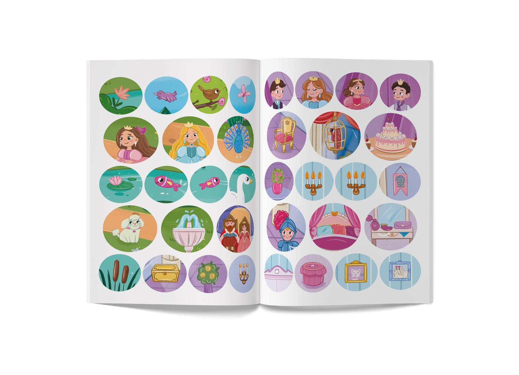 Книга "Інтерактивні наліпки. Принцеси" (F00029693) - фото 4 Книга "Інтерактивні наліпки. Принцеси" (F00029693) - фото 4