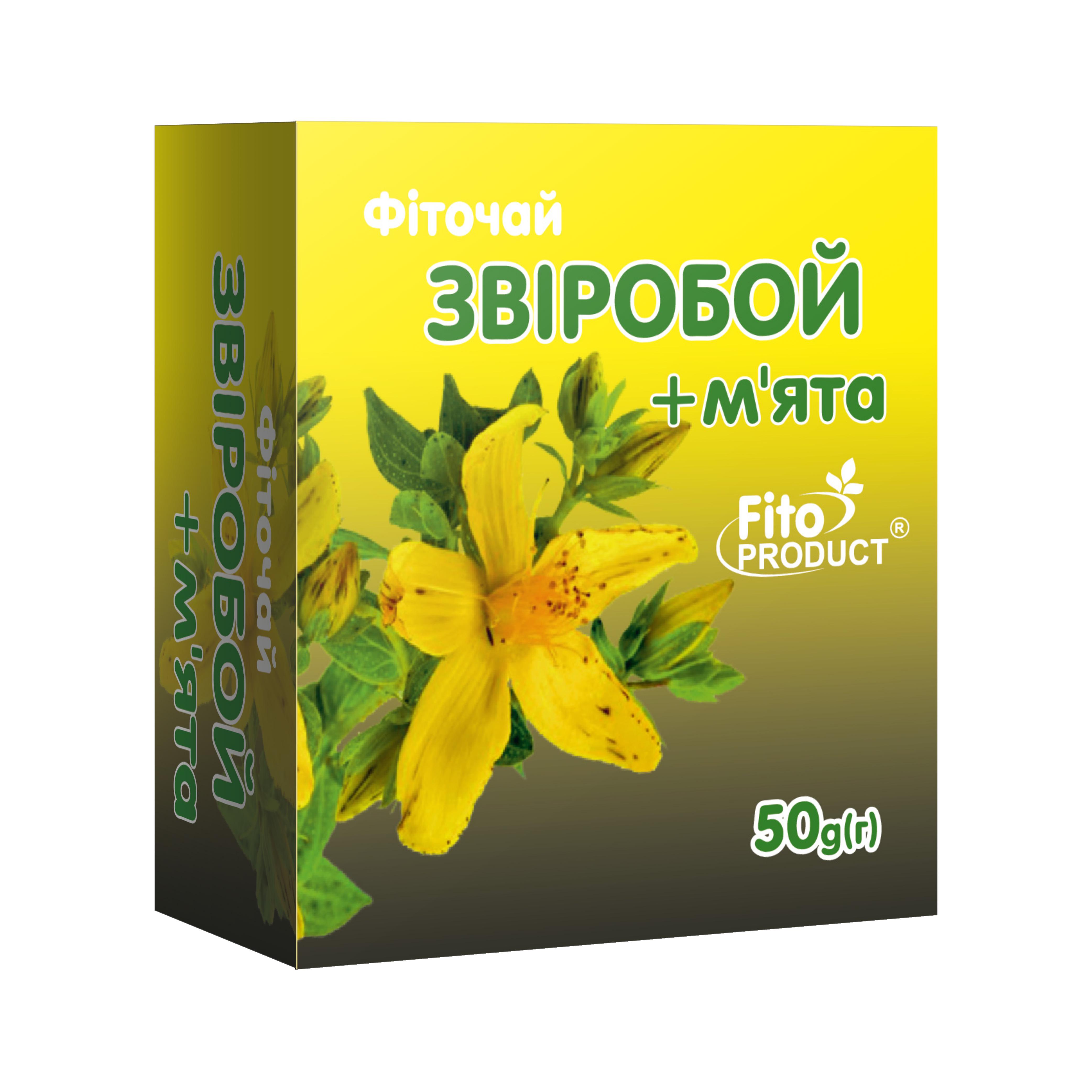 Фіточай Fito Product Звіробій і м'ята 50 г ( 4820159302680)