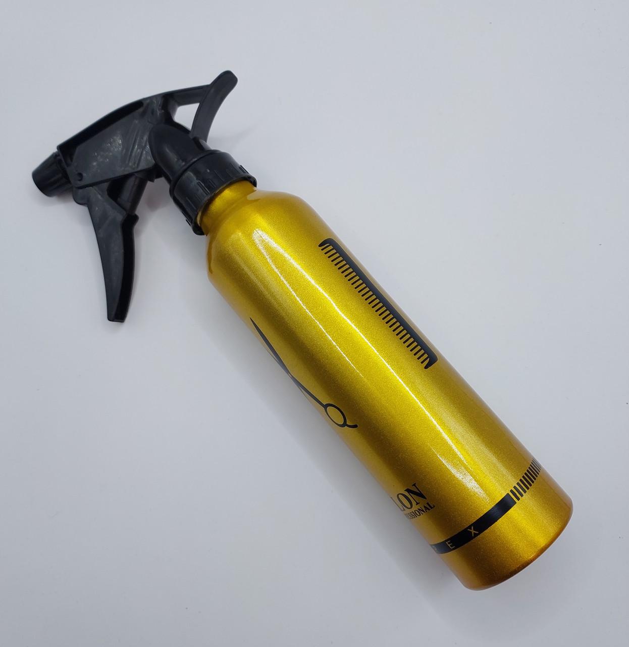 Пульверизатор парикмахерский алюминиевый ДенІС professional 260 мл Золотистый (1453070774) - фото 4 Пульверизатор парикмахерский алюминиевый ДенІС professional 260 мл Золотистый (1453070774) - фото 4