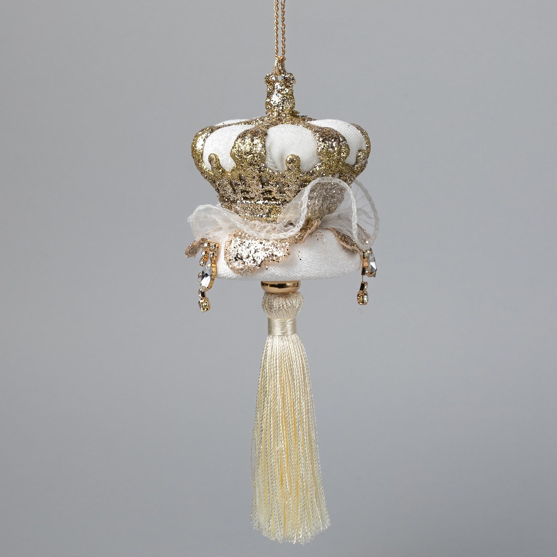 Іграшка на ялинку Флоріаль "Княжна" тіара 12 см (5302)