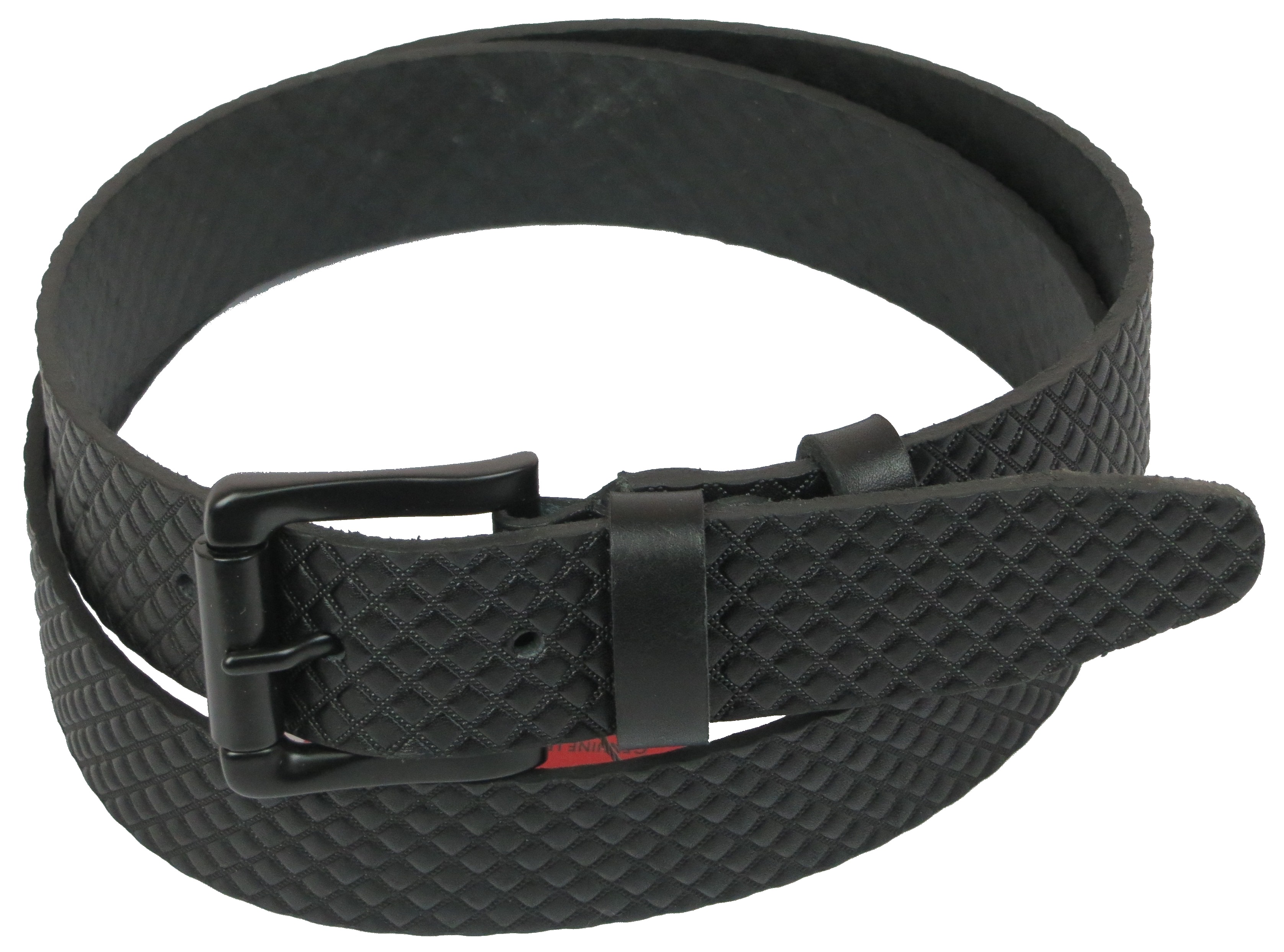 Ремень мужской Skipper кожаный Черный (1064-40)