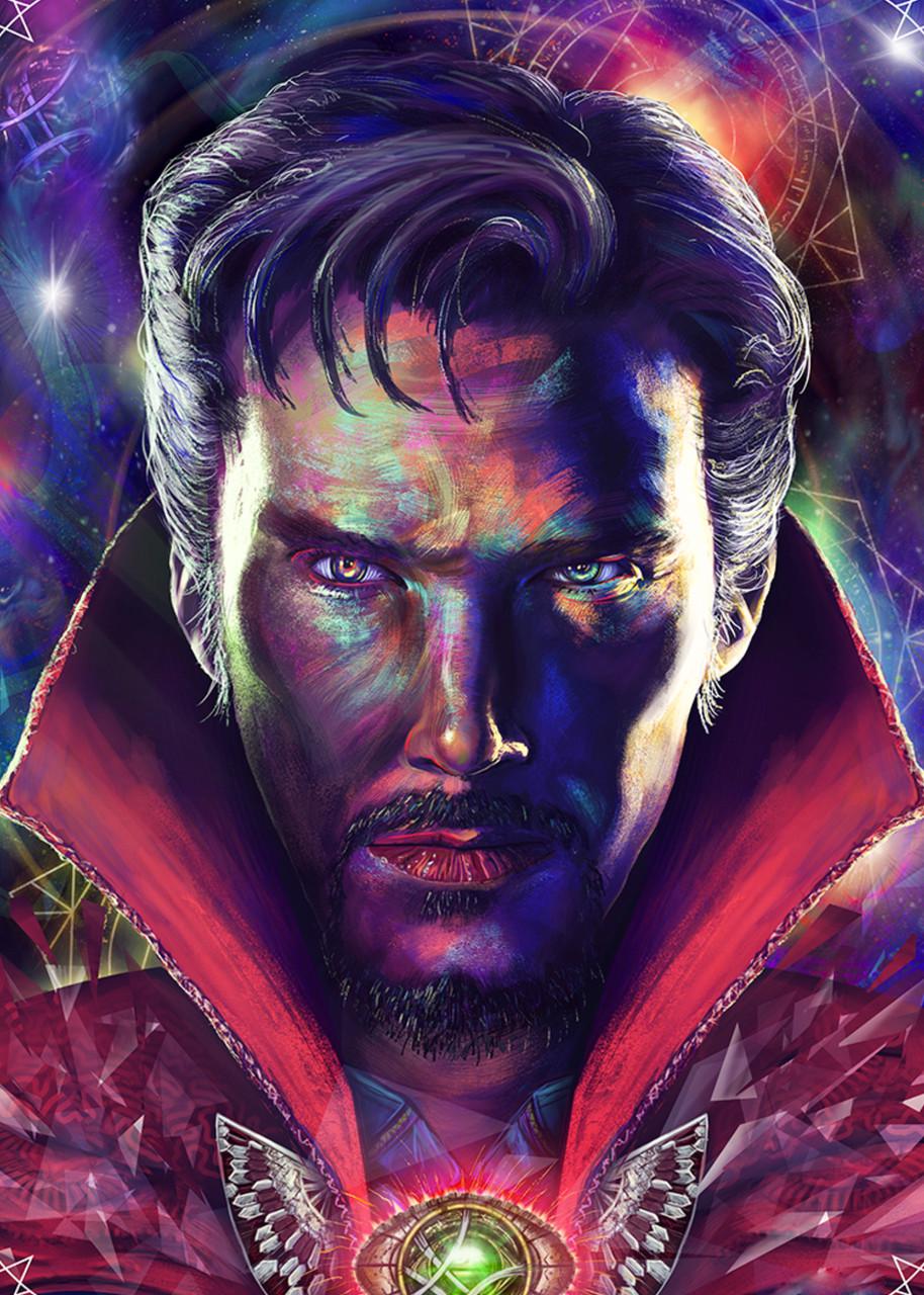 Картина постер Gee! Doctor Strange Доктор Стрендж фан 40х60 см DS.09.035