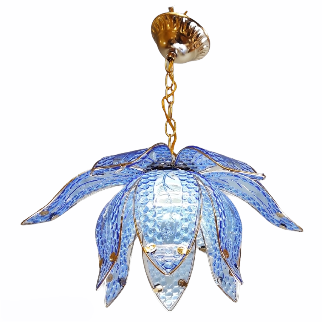 Люстра Sirius лотос Синий (04/1)