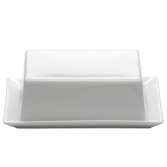 Масленка кухонная с крышкой Maxwell Williams White BASICS KITCHEN фарфоровая 250 г (2627013) Масленка кухонная с крышкой Maxwell Williams White BASICS KITCHEN фарфоровая 250 г (2627013)