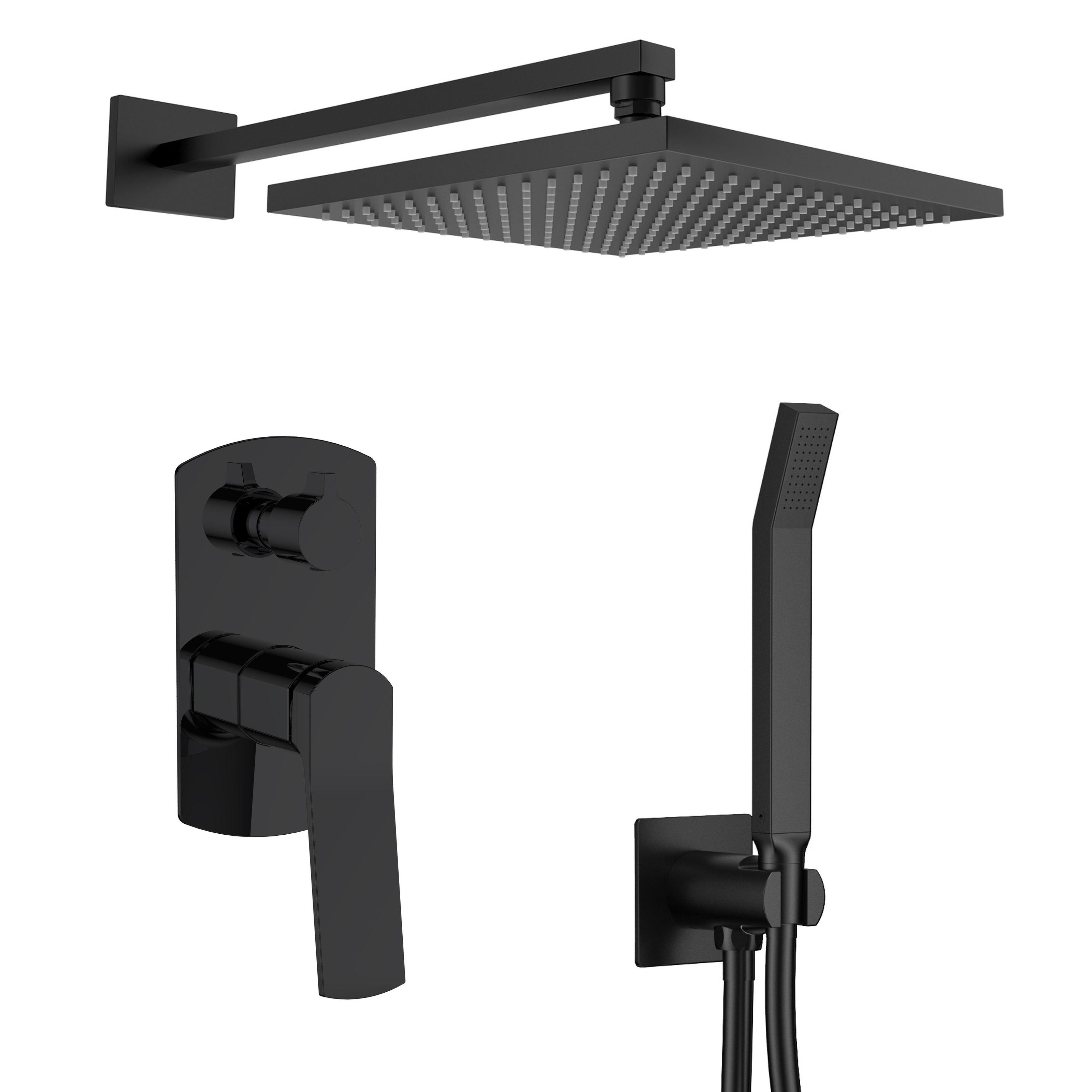 Душевая система скрытого типа VOLLE SOLO SET20220118 Черный (132164)