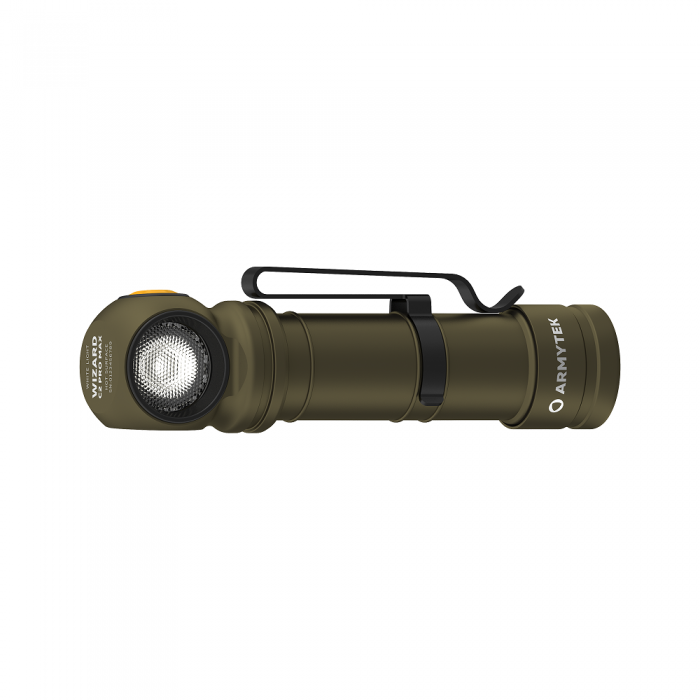 Налобний ліхтар Armytek Wizard v4 C2 Pro Max XHP70.2 Magnet USB 1х21700 Olive - фото 2