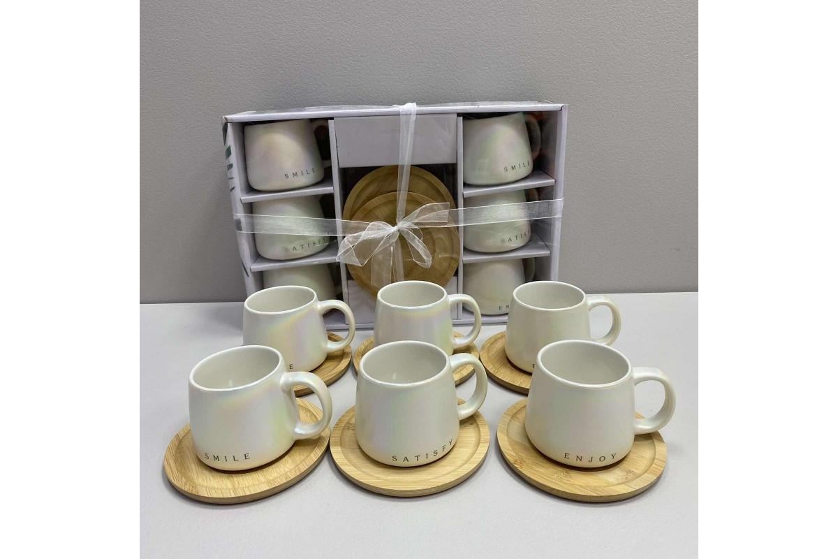 Набор чайный S&T Гламур фарфоровый 1759 230 мл 12 пр. (25542154) - фото 2 Набор чайный S&T Гламур фарфоровый 1759 230 мл 12 пр. (25542154) - фото 2