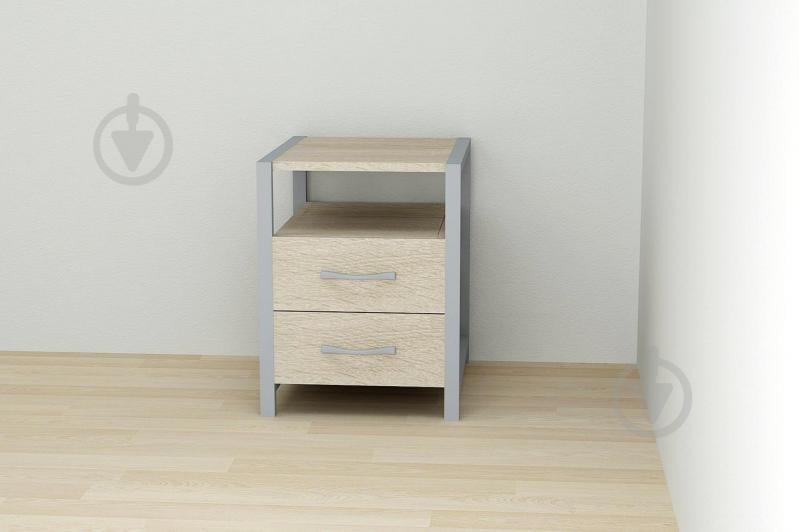 Тумба Ferrum-decor Вів'єн 2/2 50x41x40 см Дуб Сонома (XK00124)