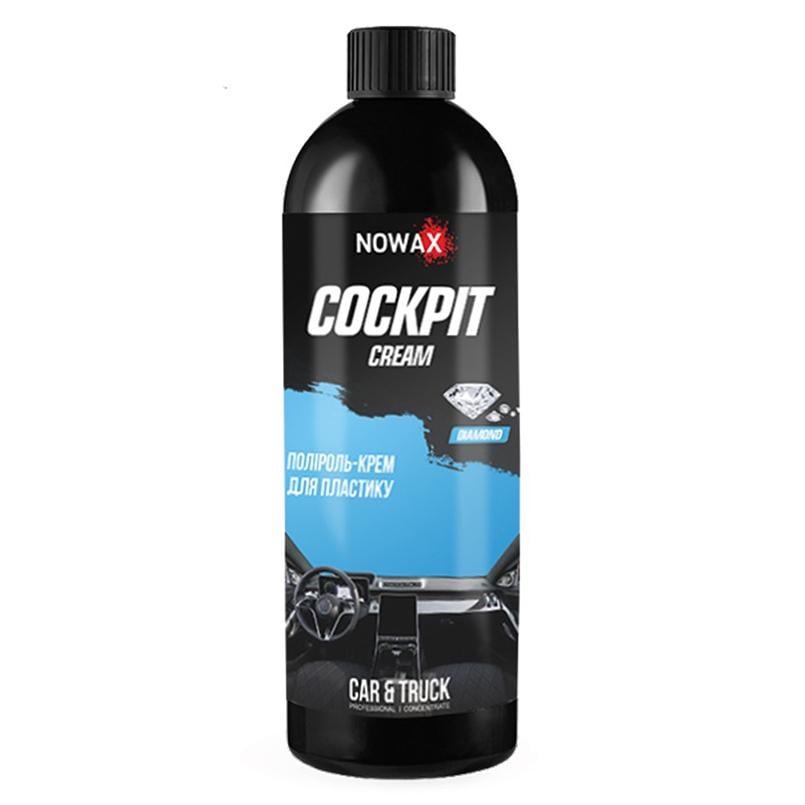 Крем-полироль для пластика Nowax Cockpit Cream Diamond 750 мл (NX75021)