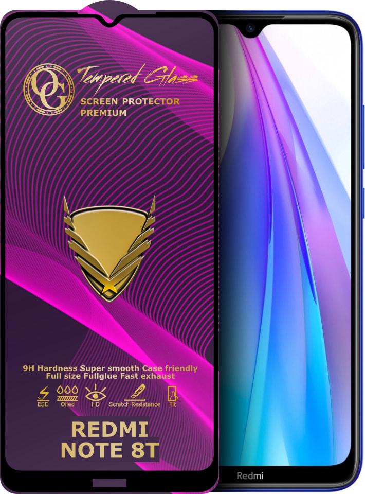 Скло захисне GoldenArmor Xiaomi Redmi Note 8T Full Glue (32398)