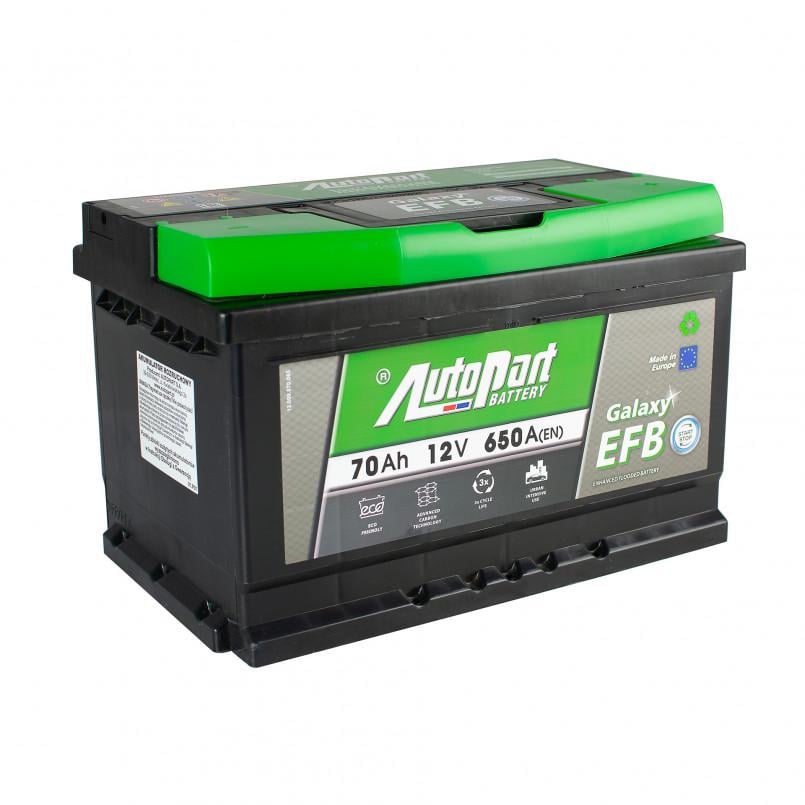 Аккумулятор AuTopart Galaxy EFB_Start-STop ARL070-EFB 70Ah 12V