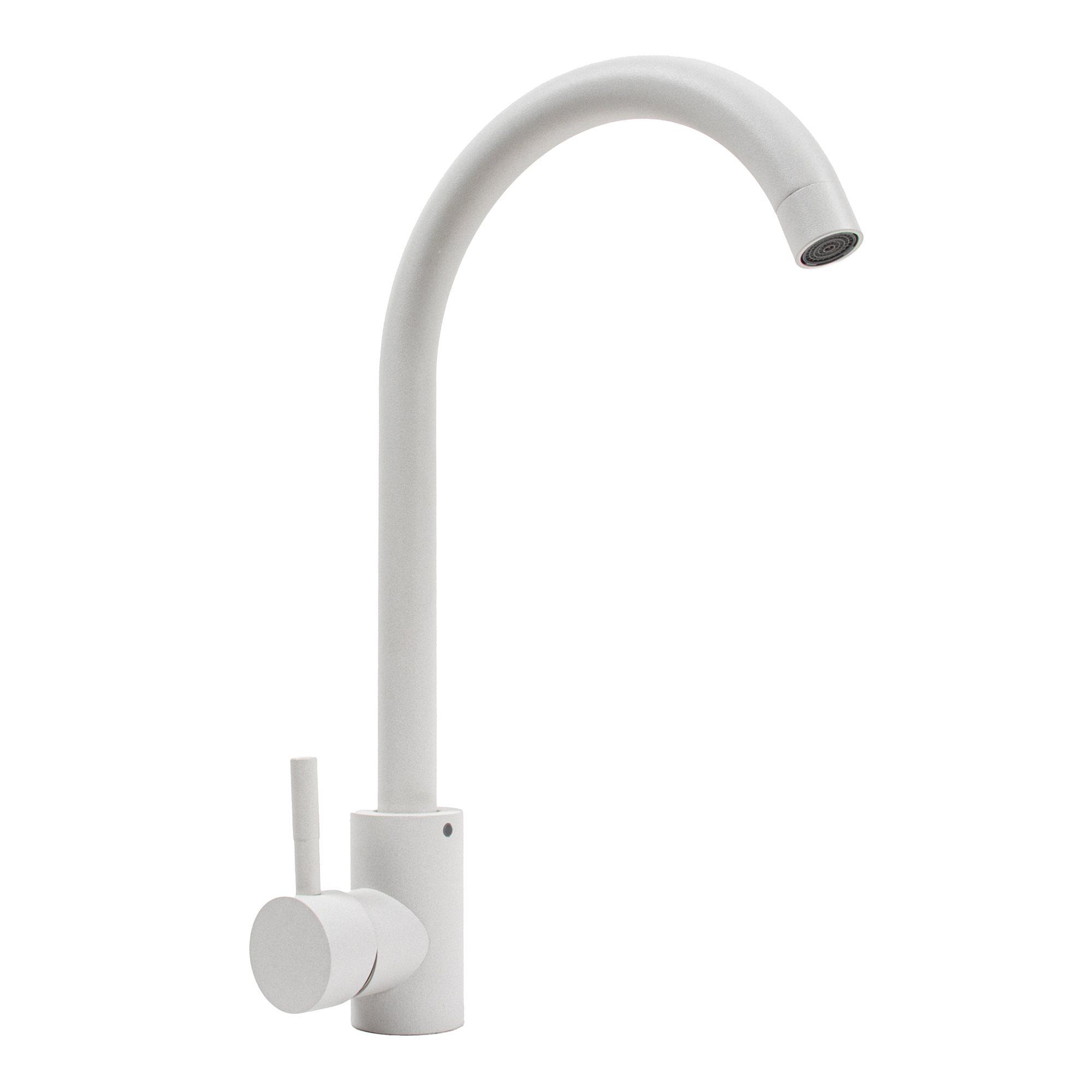 Змішувач Platinum 56 B NESP 3008 А Білий - фото 1