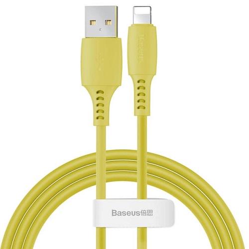 Кабель BASEUS CALDC-0Y USB AM-Lightning M 2,4 A 1,2 м Жовтий (561825)