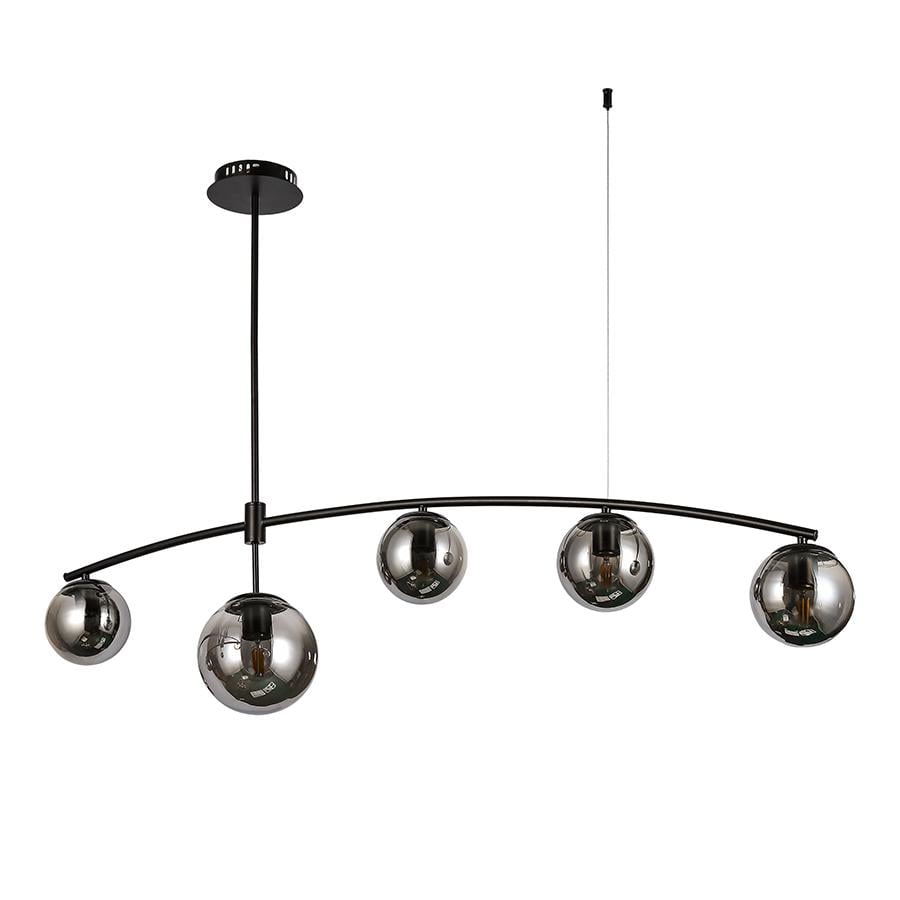 Люстра молекула підвісна Levistella 7529827-5 BK/BK Чорний