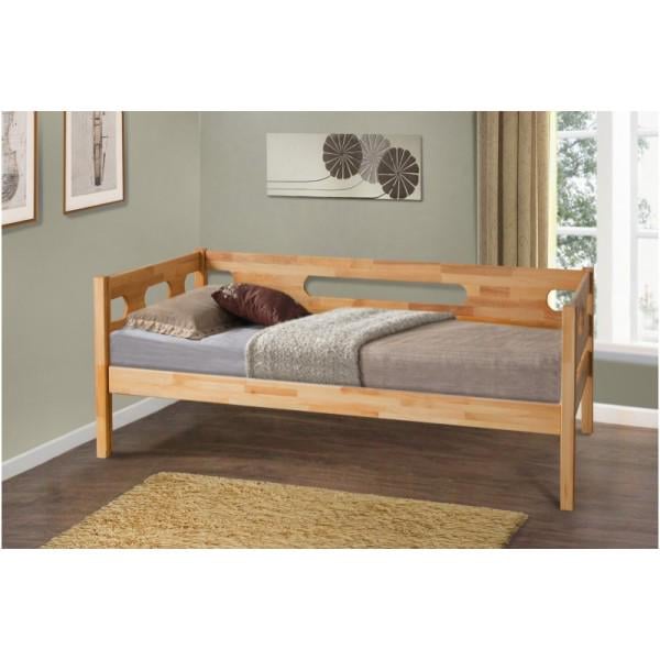 Кровать односпальная деревянная Микс Мебель Сьюзи Бук (16443) Кровать односпальная деревянная Микс Мебель Сьюзи Бук (16443)