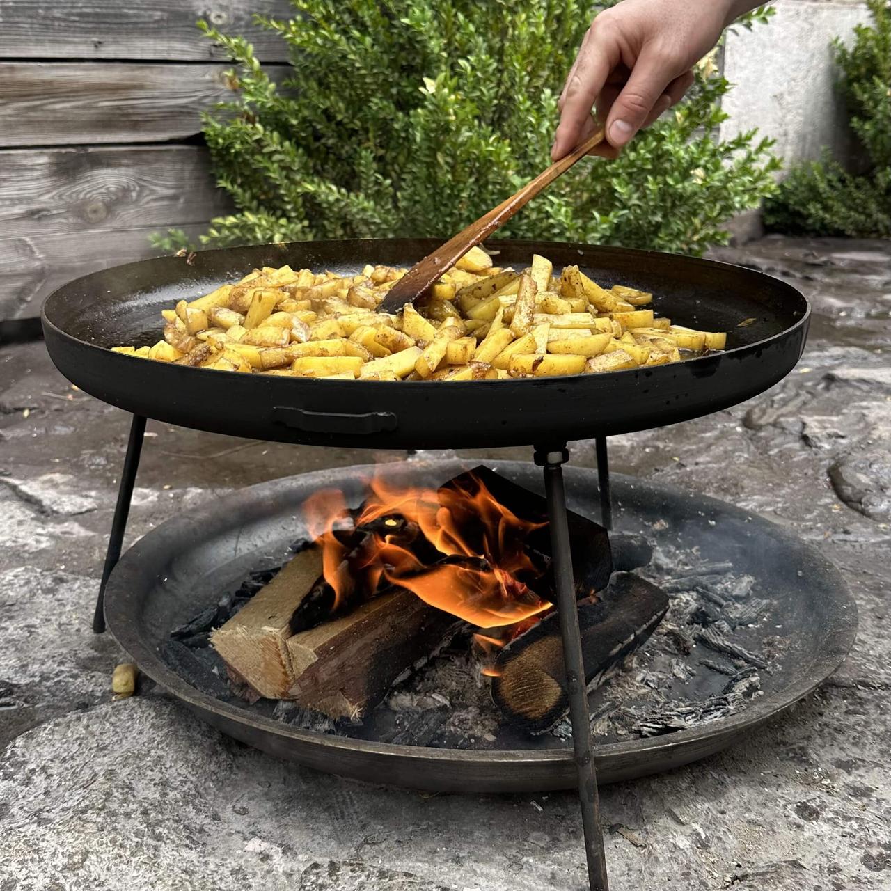 Сковорода з диску Mzavod Фрея 50 см (2681069274) - фото 3 Сковорода з диску Mzavod Фрея 50 см (2681069274) - фото 3