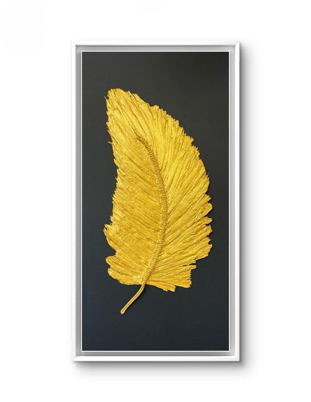 Картина ручной работы Zilini 0606 Перо 60x120 см (26856893)