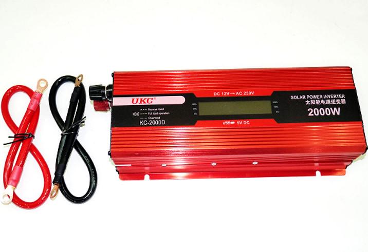 Перетворювач напруги 2000W KC-2000D + LCD 12V - фото 5 Перетворювач напруги 2000W KC-2000D + LCD 12V - фото 5