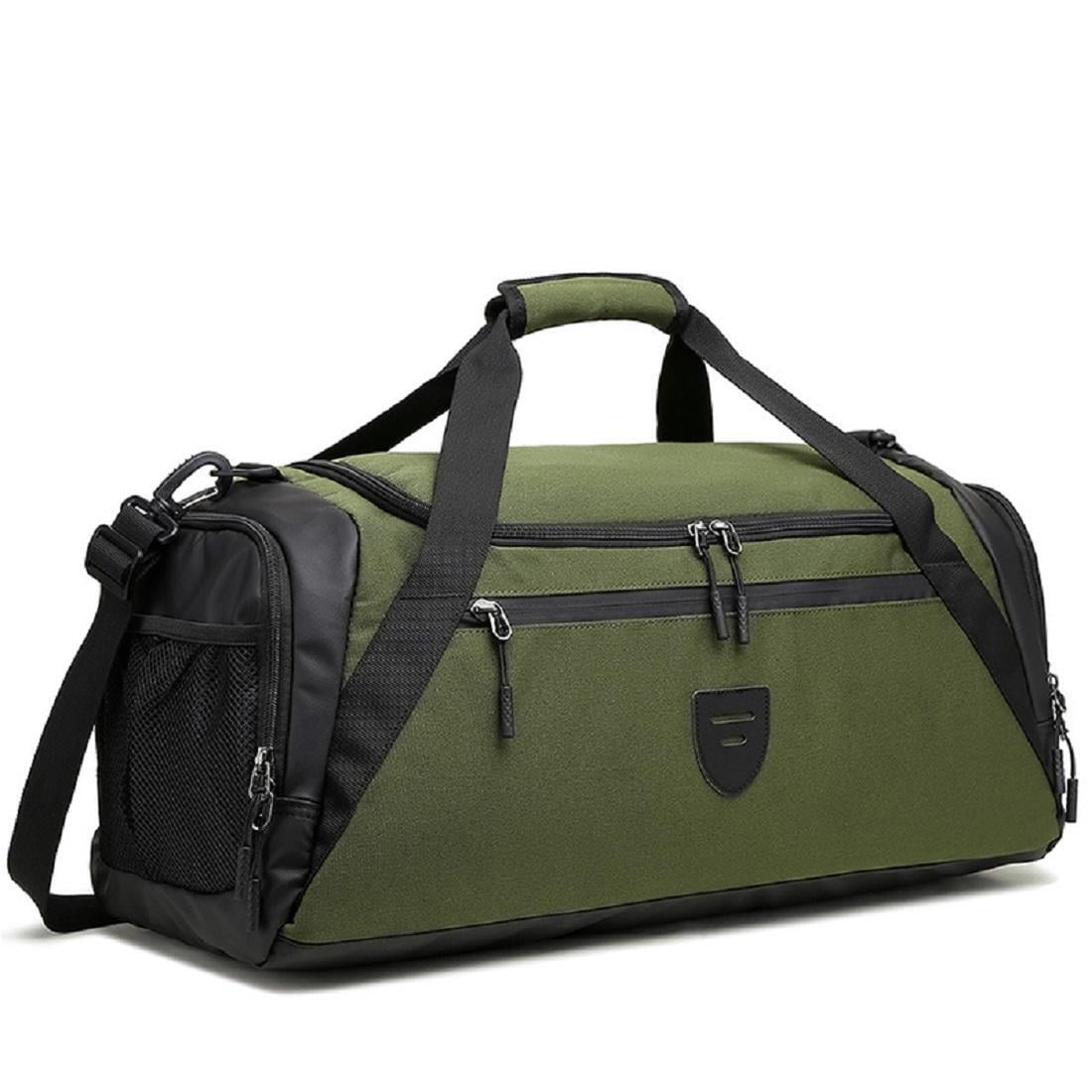 Дорожная сумка Royal Bag TB7-T-2902GR с отделением для обуви Зеленый (6336)