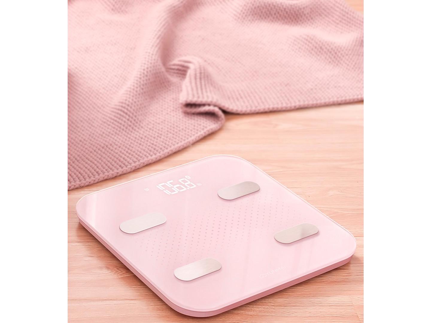 Умные весы Yunmai S Smart Scale Pink (M1805CH-PNK) - фото 4 Умные весы Yunmai S Smart Scale Pink (M1805CH-PNK) - фото 4