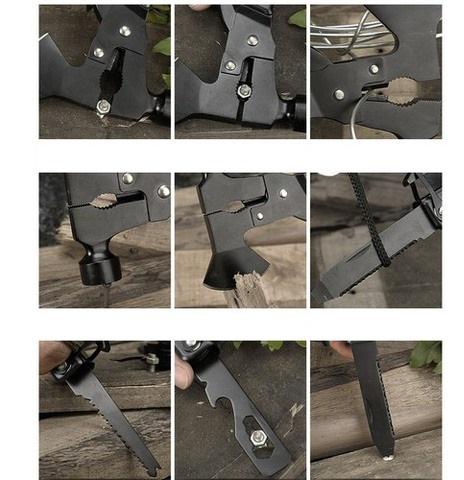 Інструмент-мультитул туристичний 17в1 з чохлом - фото 11 Інструмент-мультитул туристичний 17в1 з чохлом - фото 11