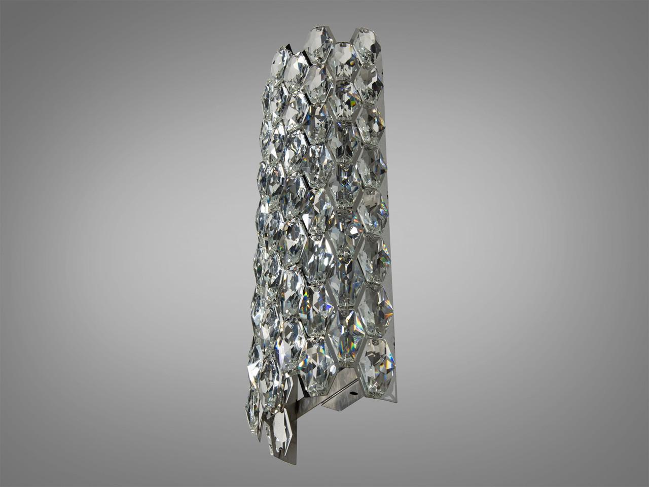 Бра Diasha 9136B420 хрусталь для гостиной Серебряный (9136-B420CH) - фото 2 Бра Diasha 9136B420 хрусталь для гостиной Серебряный (9136-B420CH) - фото 2