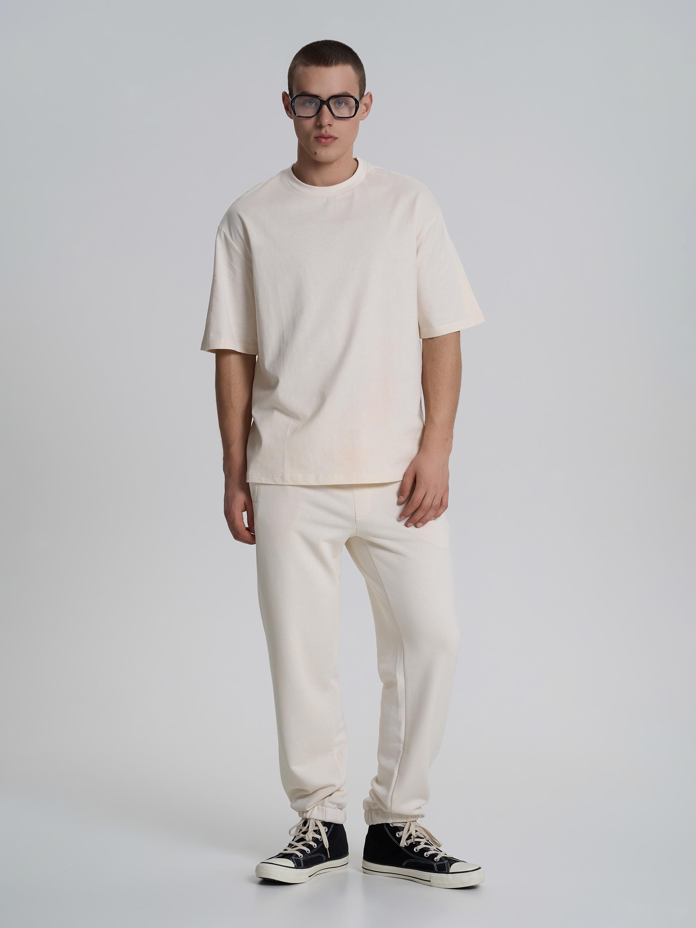 Футболка мужская ROZA 230926 L Светло-бежевый (4824005722417) - фото 5 Футболка мужская ROZA 230926 L Светло-бежевый (4824005722417) - фото 5