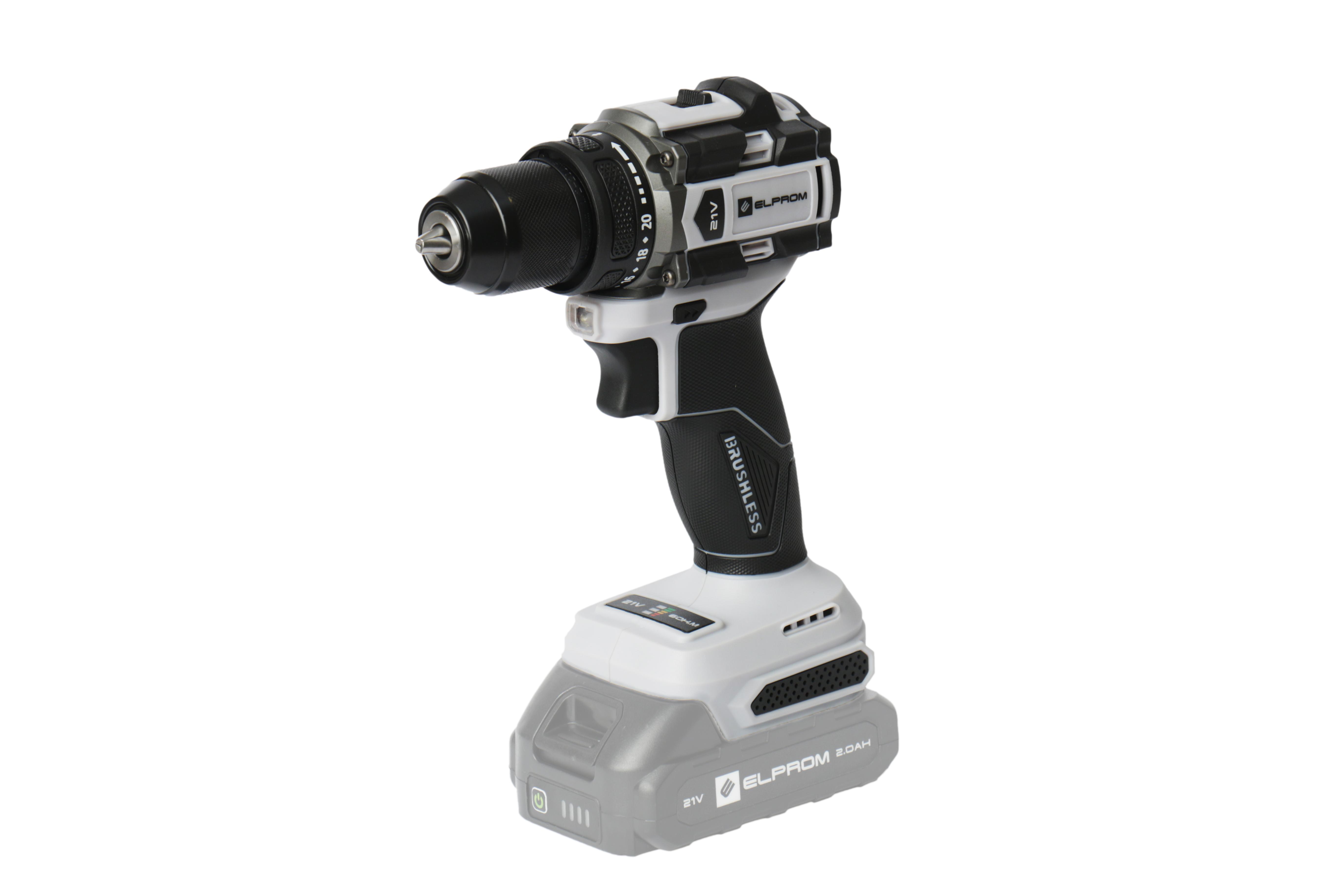 Дрель-шуруповерт ELPROM EDSA-21V-60 Professional