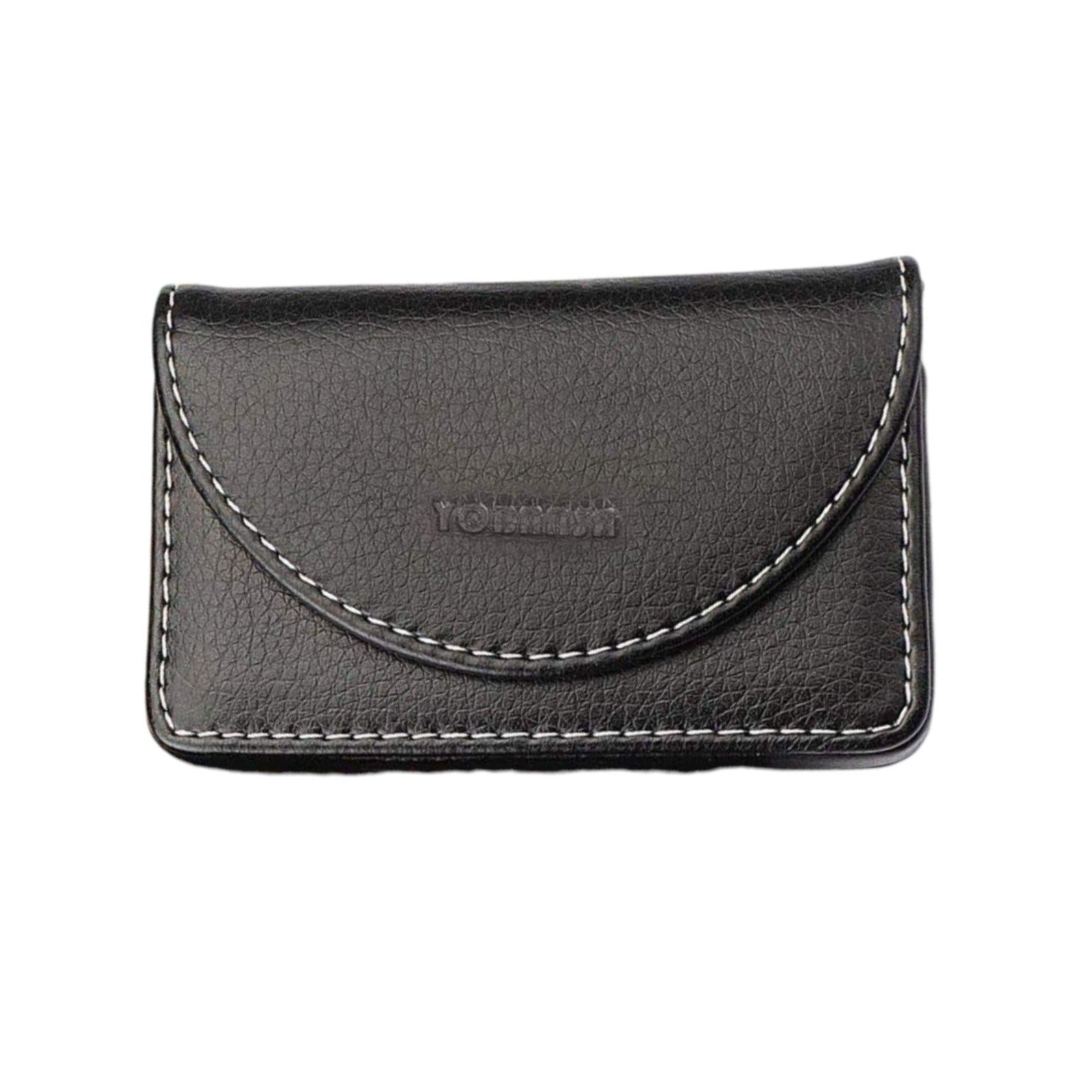 Держатель для визитных карточек Yobansa роскошный Черный