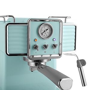 Комплект Vintage Cuisine Retro кофемашина и электрический чайник Мятный - фото 5