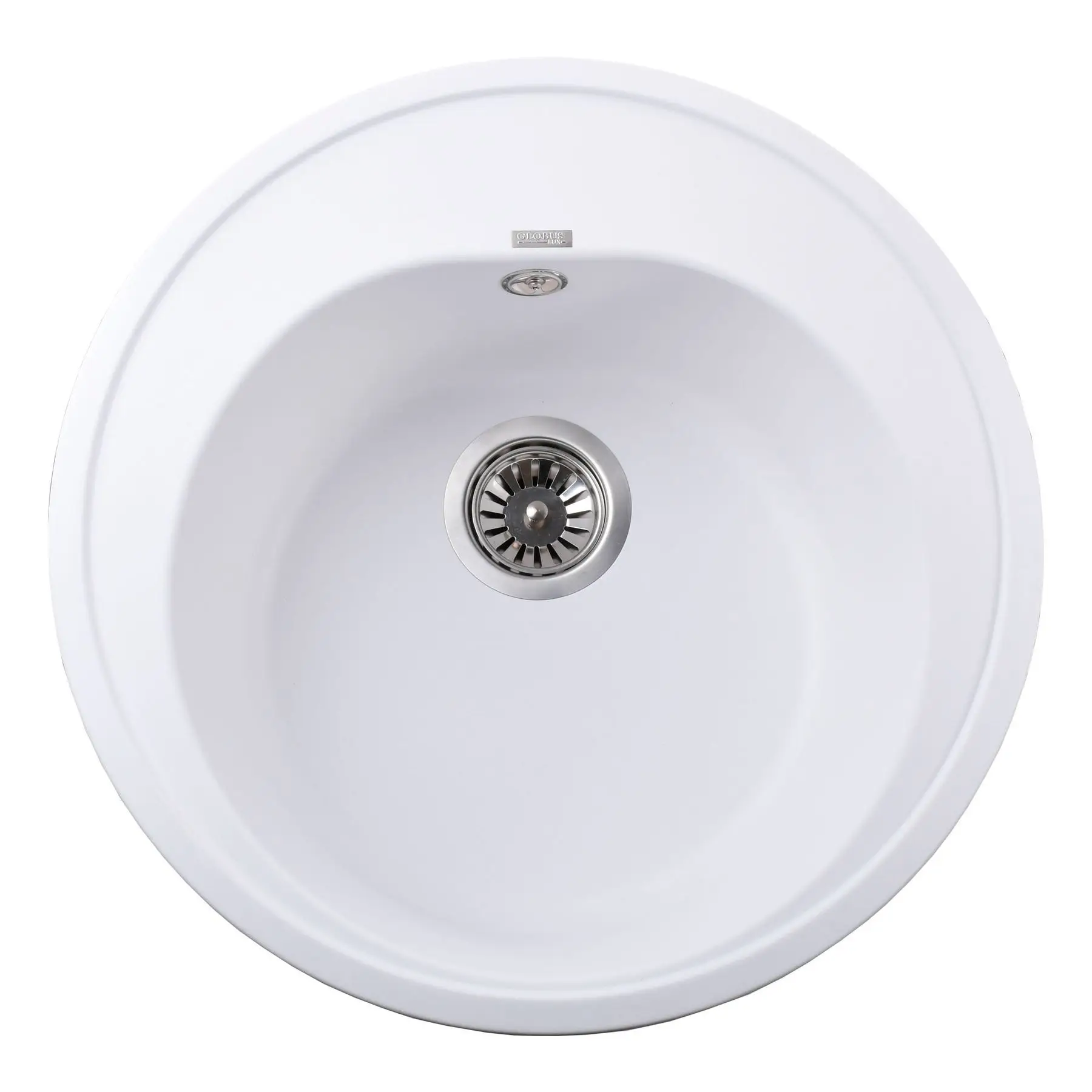 Мийка гранітна Globus Lux MARTIN А0007 510 мм Білий (GSR-000022437) Мийка гранітна Globus Lux MARTIN А0007 510 мм Білий (GSR-000022437)