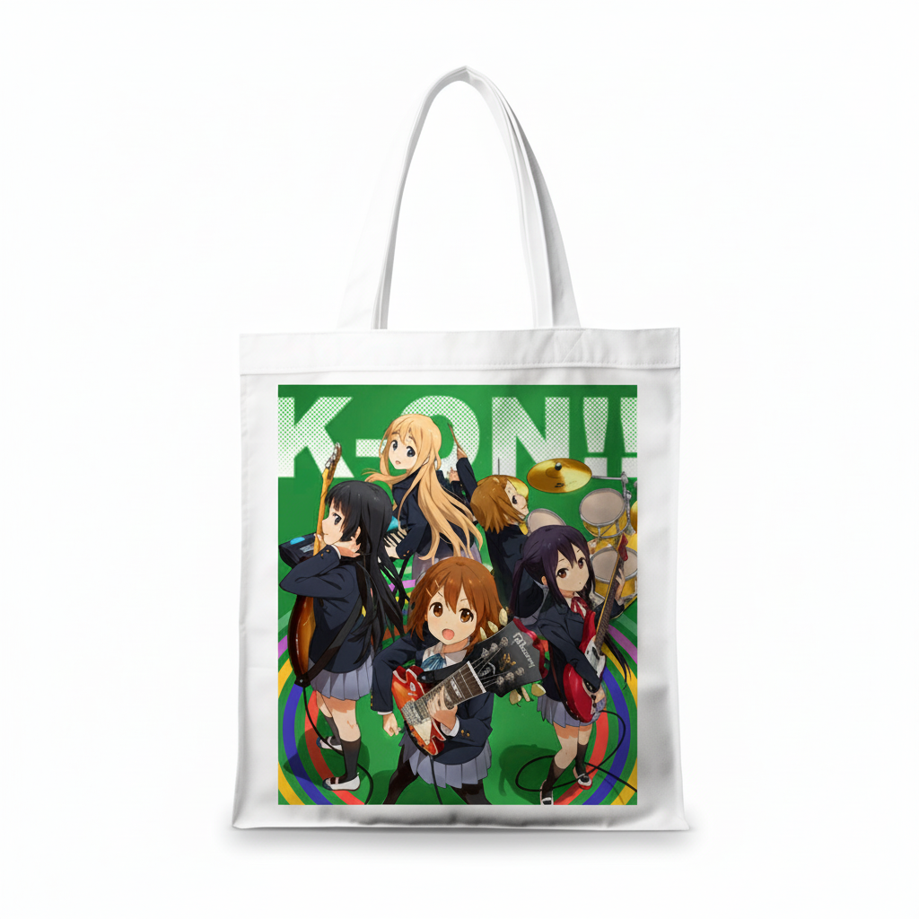 Сумка-шопер K-On! из габардина Белый (11335)