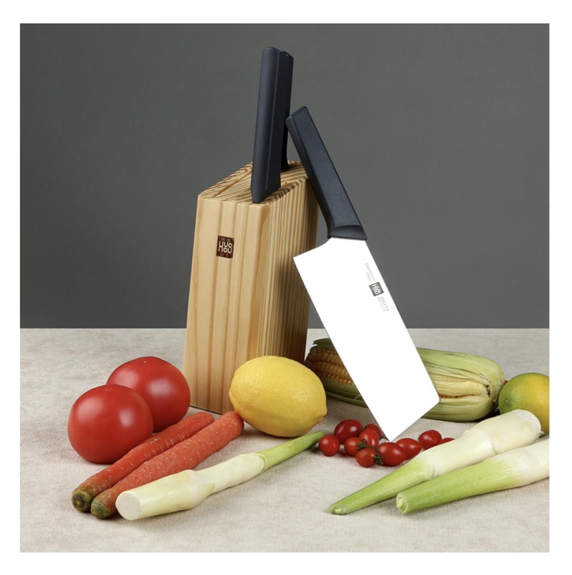 Набор кухонных ножей HuoHou 4 pcs - фото 2 Набор кухонных ножей HuoHou 4 pcs - фото 2