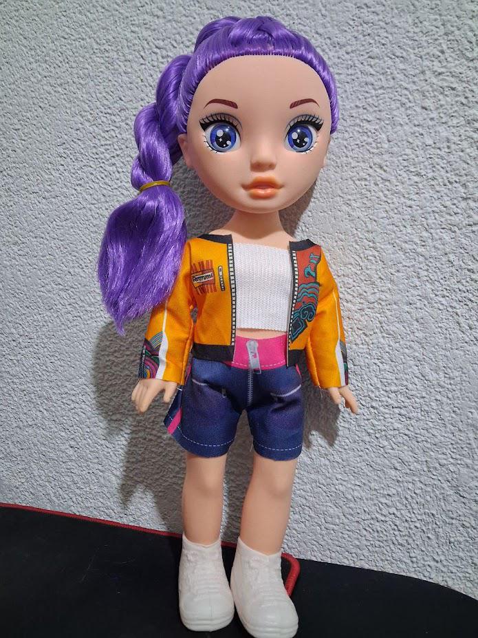 Кукла KPop Demon Hunters Руми музыкальная 32 см