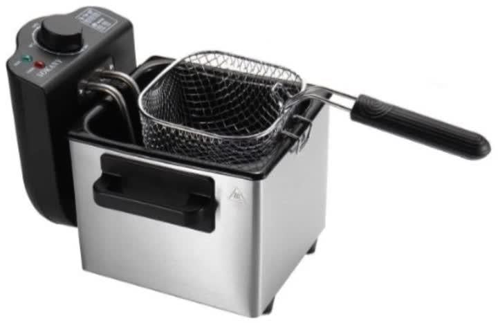 Електрофритюрниця Sokany WJ-804 1,5 л 1000 Вт (30742367)