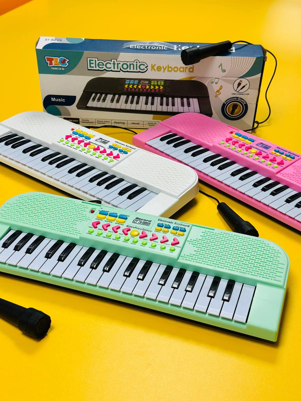 Дитячий синтезатор з мікрофоном (AWN-00517) - фото 2 Дитячий синтезатор з мікрофоном (AWN-00517) - фото 2