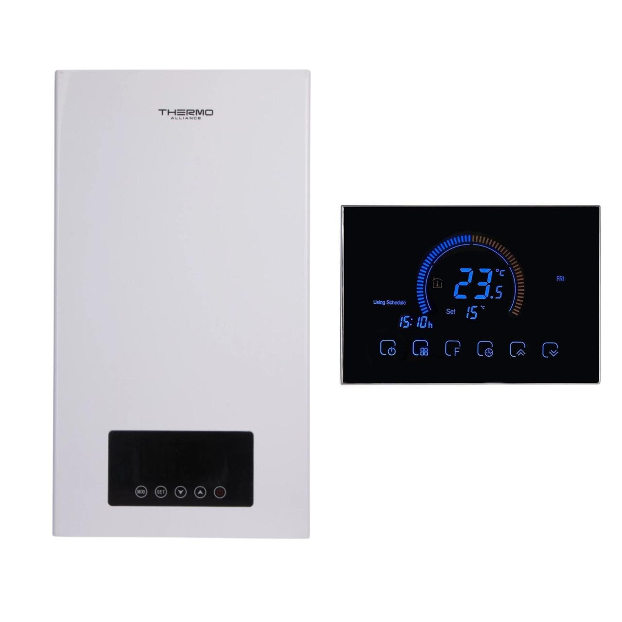 Комплексное решение для котельной Thermo Alliance электрический котел 12 кВт/проводной термостат Wi-Fi (2657693491)