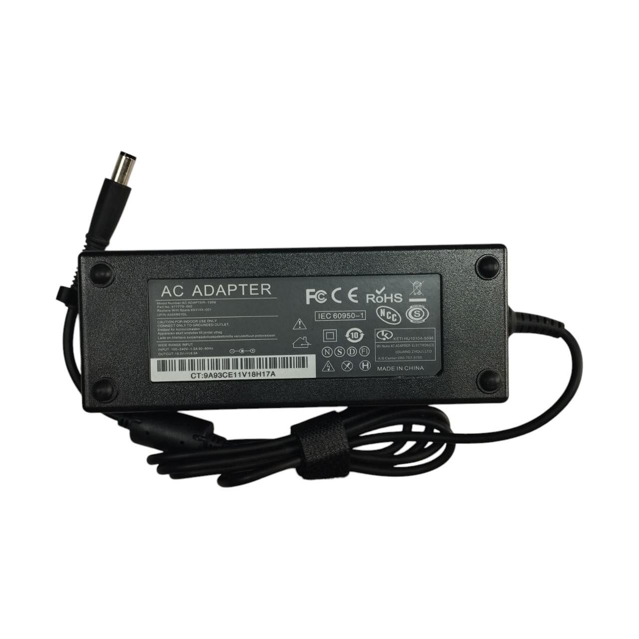 Блок питания для ноутбука HP 397804-001 135W 19,5V 6,9A 7,4x5,0 мм (079478)